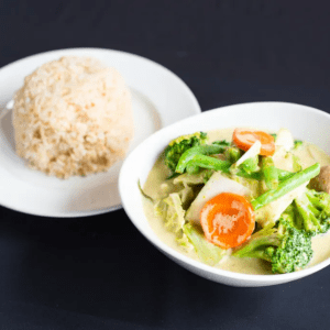 Green Curry with Rice in Toronto